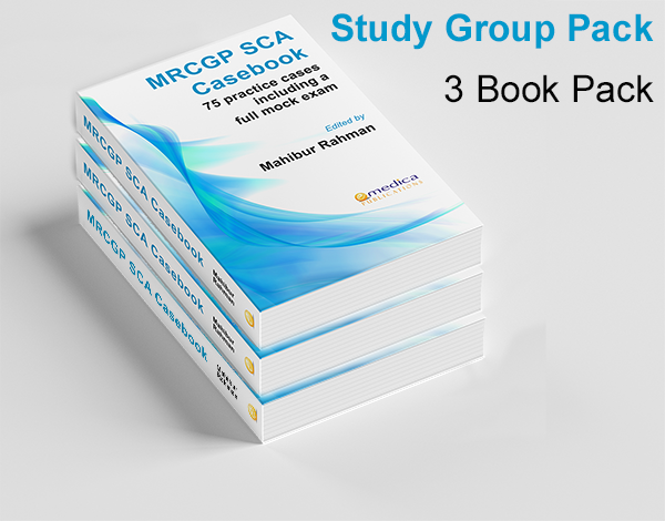 MRCGP SCA Casebook Study Pack - 3 x Casebooks - Save 30!